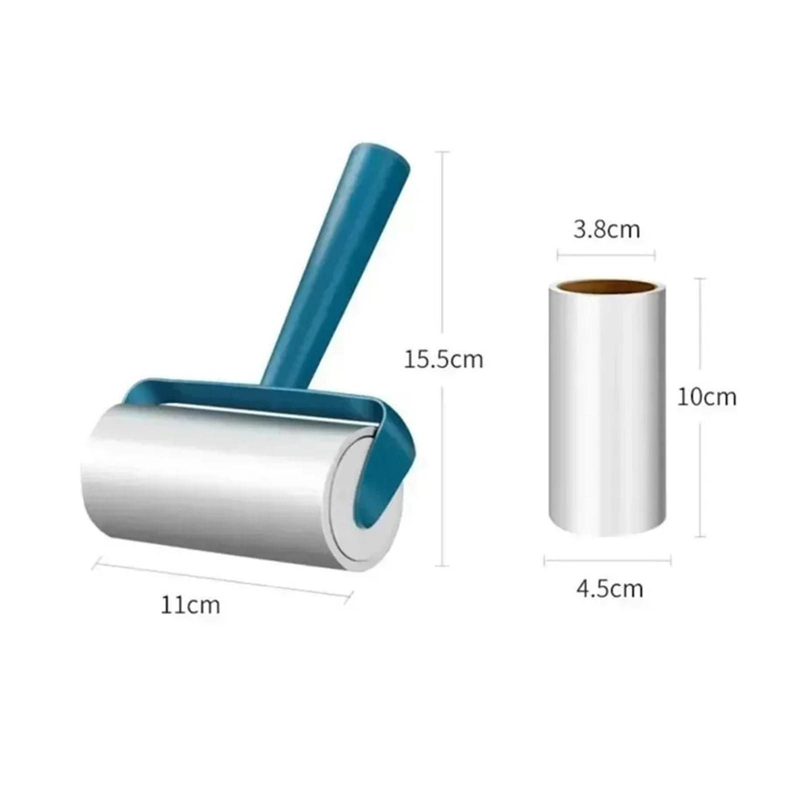 Cepillo de Limpieza Ropa for Quitar el Pelo Mascotas, Rollo Papel rasgable, Rodillo Adhesivo, maquinilla Afeitar Felpa, utensilio doméstico, 1 ud(Pink3 Roll)