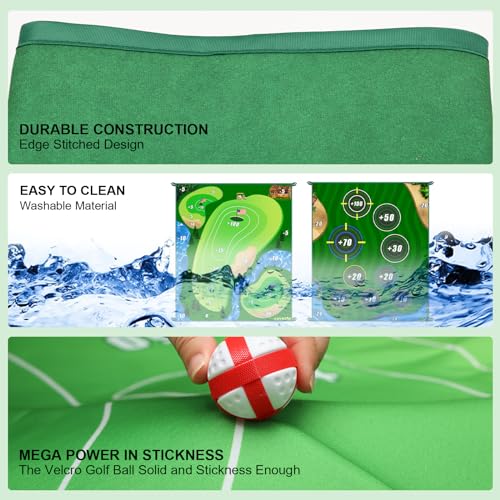 60% Off Golf Chipping Game Mat for Practice & Fun - Image 6