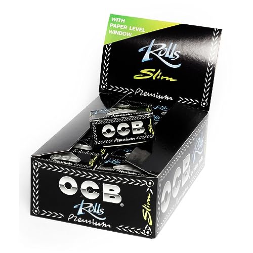 OCB Rolls Premium Lot de 2 cartons de 24 boîtes de papier à rouler