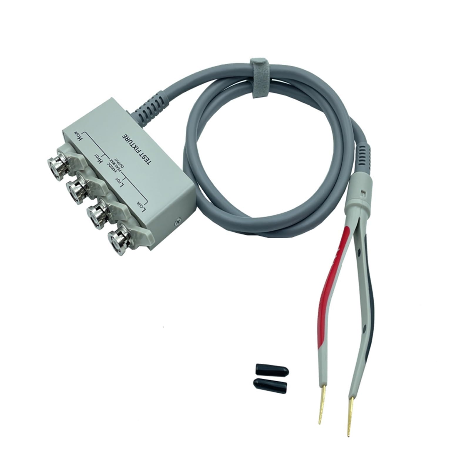 LCR Messgerät, Test LCR Instrument Kabel Digitale Brücke Clamp SMD Patch Clamp Mit Abschirmung Box Bessere Test Genauigkeit Draht Länge 1m(Paragraph B)