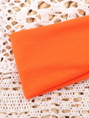 Image of DRESHOW 8 Pack Sports Headbands for Women Non-Slip Stretchy Fashion HairBand Curly Hair Headband Soft Hair Accessories for Daily Wear Workout Yoga Running