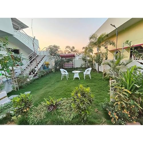 Image of Furniture D-12 Wicker Patio Furniture Sets for Garden Balcony Outdoor Coffee Chair Table Set | Cushion | Powder Coated | UV Protected | Conversation Set |Chairs 2CHAIR 1TABLE Set(White)