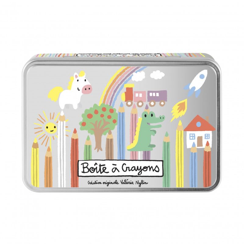 Derrière La Porte (DLP) Boîte à crayons de couleur