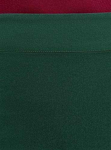 Oodji Ultra Donna Gonna Classica Elasticizzata a