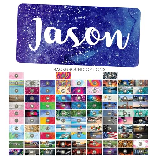 Custom Locker Magnet MEDIUM for locker Personalized Magnet Names Teachers gifts Doctors Gift for nurse boards Magnet, Magnetic Locker Decor Fridge Magnet Custom Magnet Name (size MEDIUM)