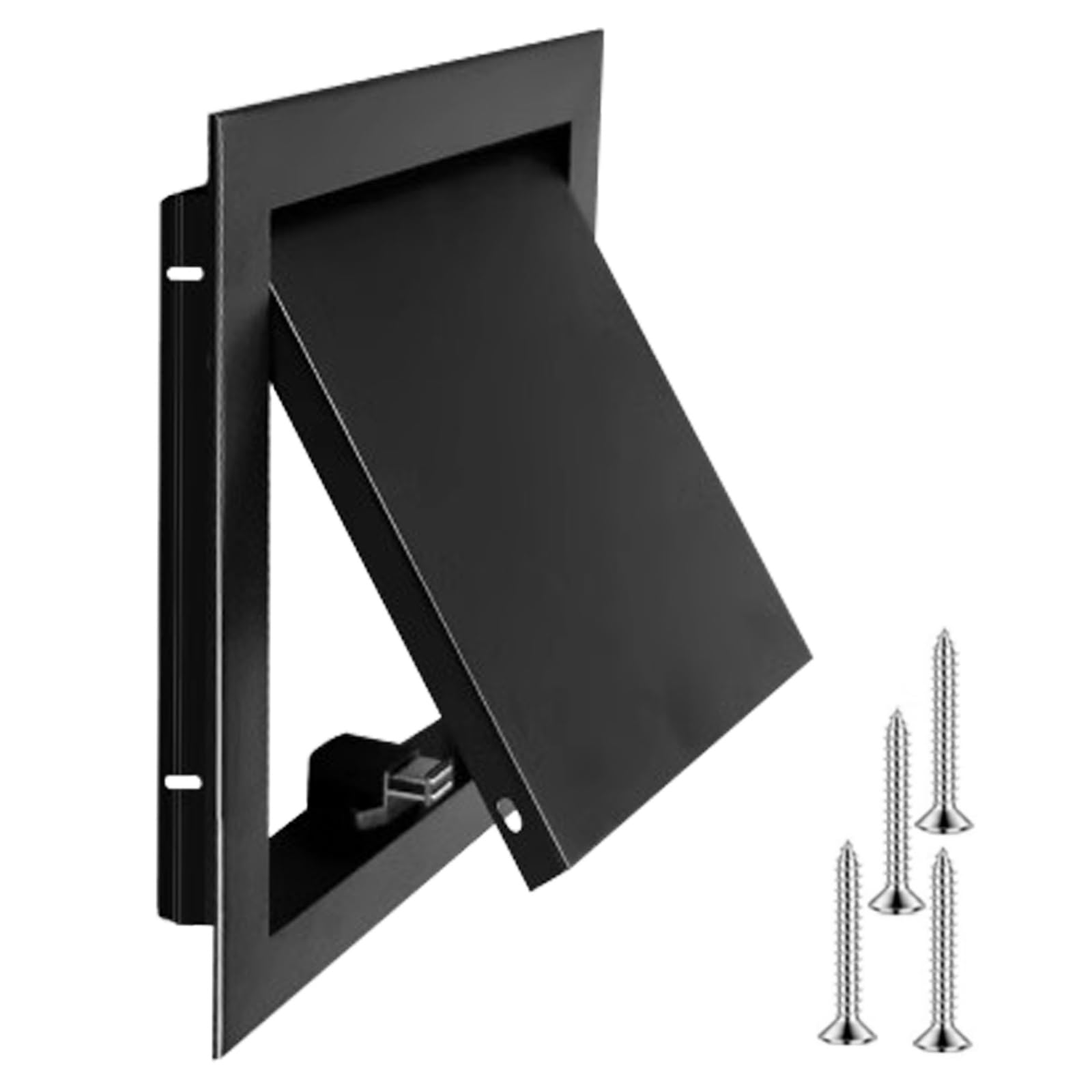 Trampilla Pladur Panel De Acceso Para Techo De Yeso, Puerta Pequeña De Acceso Para Plomería, Hospitales/Escuelas Placa De Cubierta Para Orificios De Pared Para Instalaciones Eléctricas Y Cableado(Blac