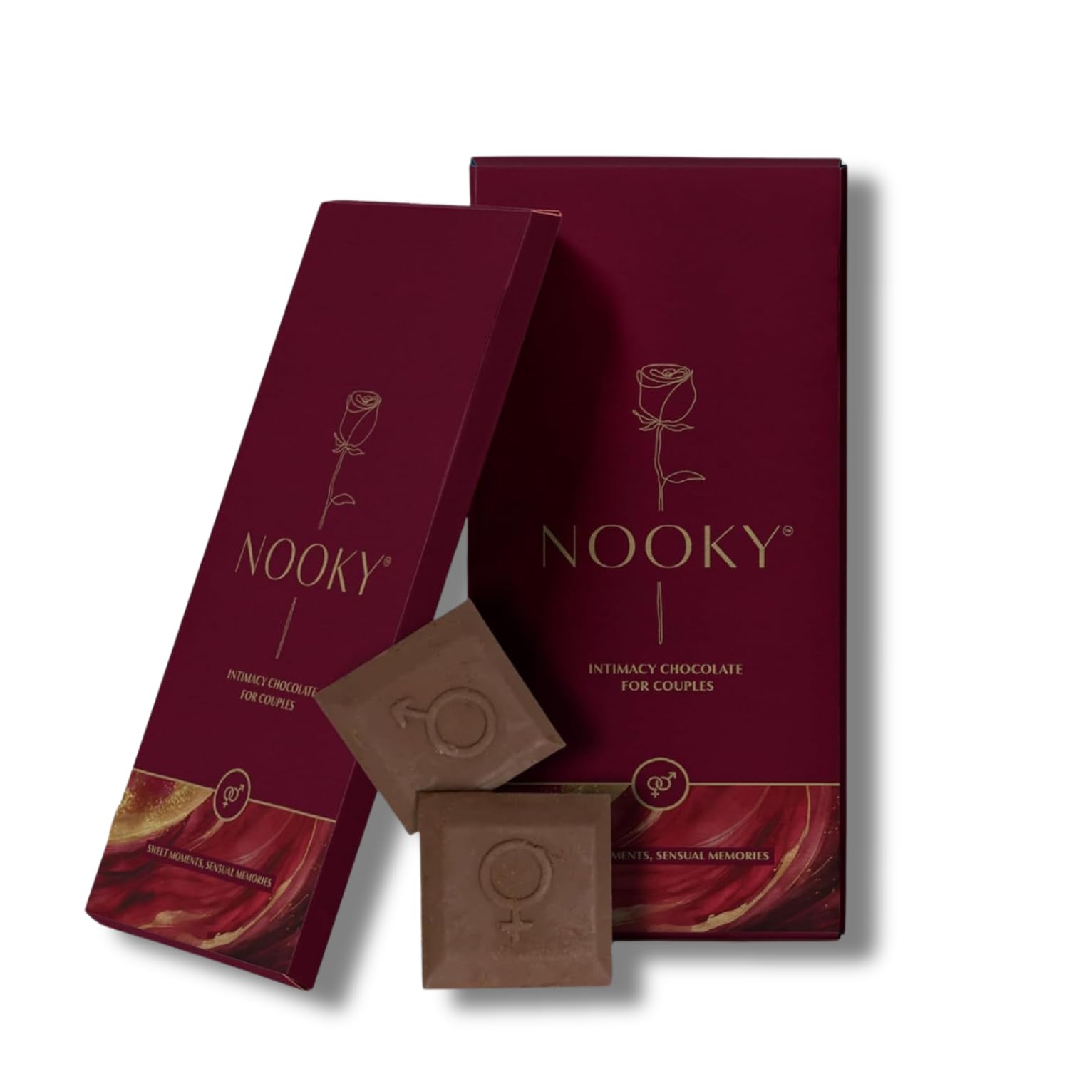 Nooky Premium Dark Chocolate For Men & Women|Dark Chocolate For Uplifting Mood|Best Gift Set For Men & Women|Ideal For Men & Women,Vegan & Gluten-Free Delight,40 Gram