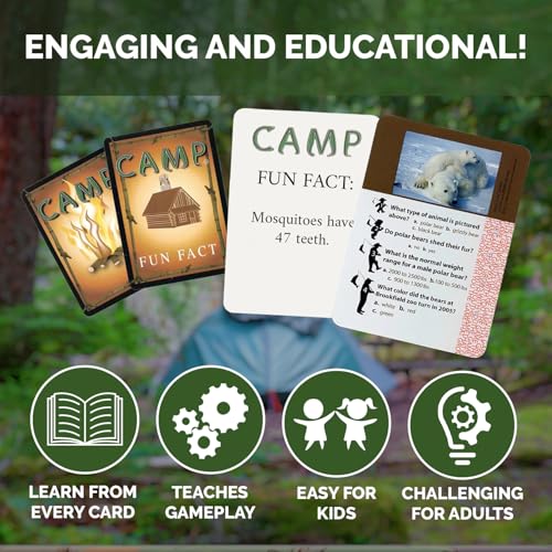 Education Outdoors Camp Board Game miniatura 6