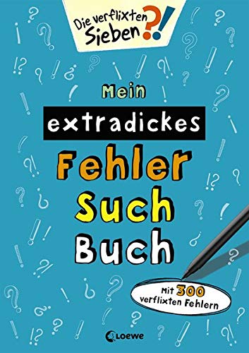 Télécharger Mein extradickes Fehler-Such-Buch (petrol): Mit 300 verflixten Fehlern - Rätsel- und Beschäftigung PDF