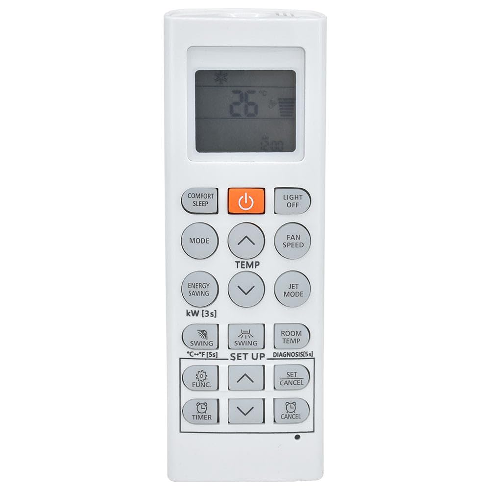 Télécommande de rechange climatiseur AKB75215401 blanche sans code - 6