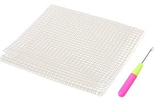 Neefoir Blank Rug Hooking Mesh Canvas for Making Rug