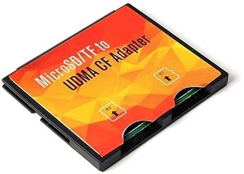 Dual Slot Micro SD TF to CF Adapter UDMA Adapter Compact Card Holder Type I Card Converter
