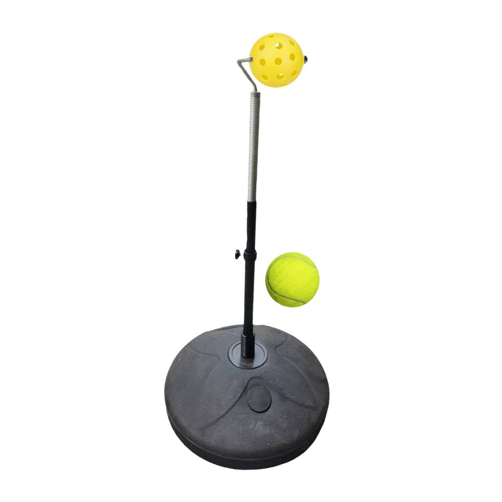 Entra in azione con Tennis Trainer Attrezzatura per l'allenamento | tennis Macchina Attrezzo di supporto Rafforzamento della coordinazione e dell'agilità Autoallenamento Rebounder Indoor