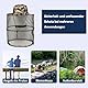 COZERI Imkerhut Moskitonetz Hut – Faltbare Schutzhaube mit Abnehmbarem Moskitonetz, Sonnenhut mit Breiter Krempe, Ideal für Outdoor Camping Wandern Gartenarbeit