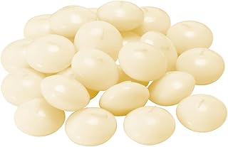 501.384.44 Fenomen Unscented Floating Candle, Natural, Pack of 24