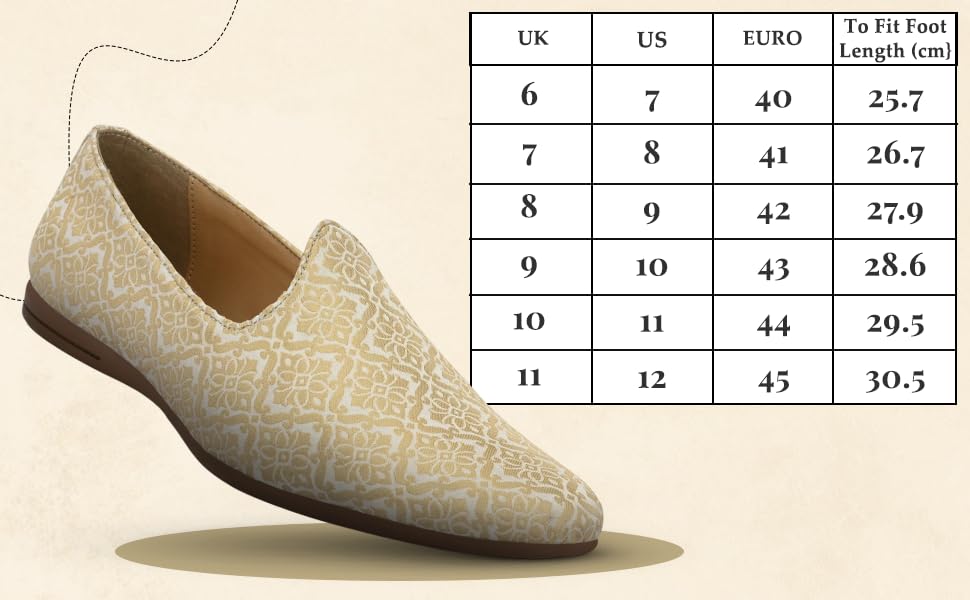 Image of San Frissco Men's Embroidered Mojaris Casual Slip-On Shoes | Soft Cushioned Footbed Insole with TPR Sole | Stylish Lightweight Jutti Perfect for Party Weddings Festive Season