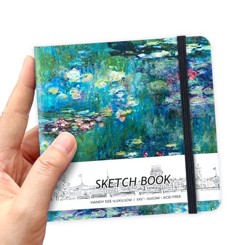 Carnet de croquis rigide contre le jaunissement des dessins avec papier 150g sans acide