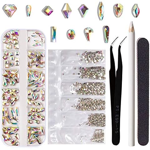 Kit de Cristales Pedreria de Uñas EBANKU Cover
