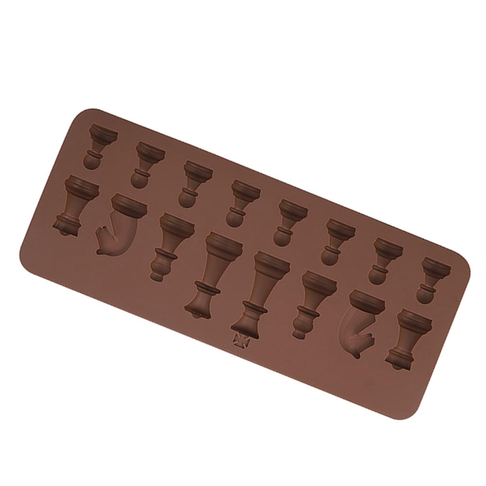 Cocoarm Forma na tabliczkę Czekolady Silikonowa Forma na Cukierki Silikon Spożywczy 8 X 3,3 Cala Odporny Ciepło Od 40 do 446F Nieprzywierający Wielokrotnego Użytku do Pieczenia Ciast Wyrób Cukierków