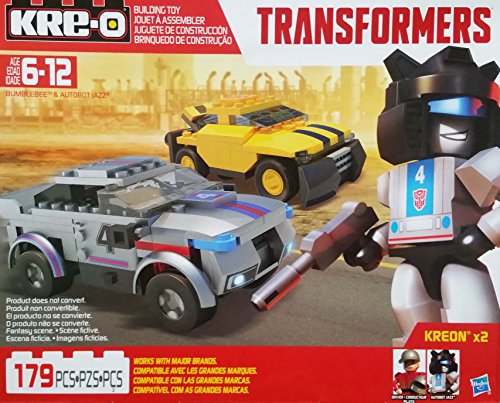 Kre-O Transformers Bumblebee and Autobot Jazz Building Toy