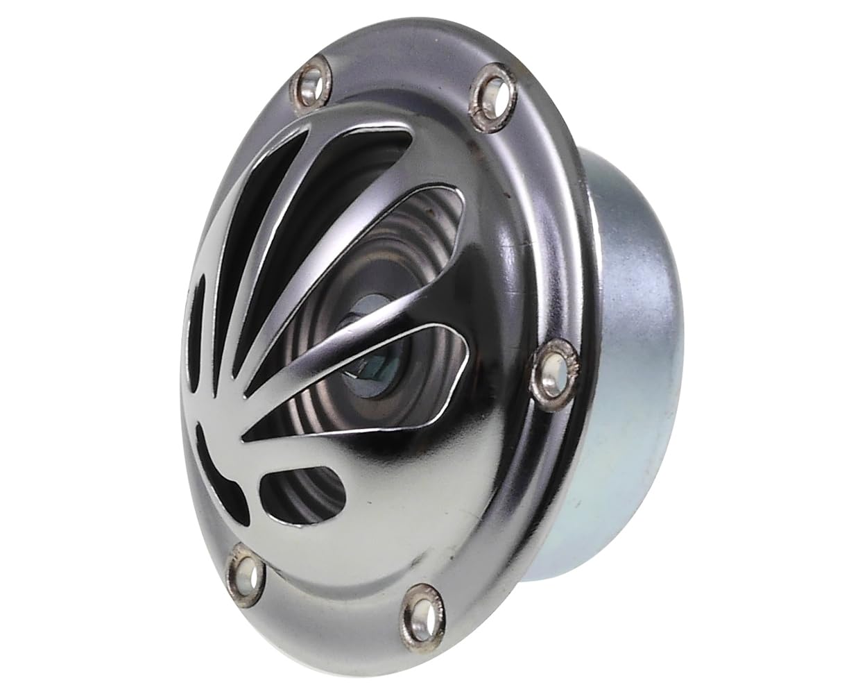 Klaxon Chromé 12V Pour Vespa - Compatible GS, SS180, VBB, VBA, VLA - Remplacement D'origine