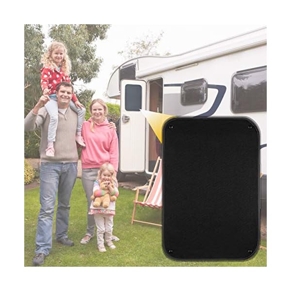 LATCH.IT RV Window Shade V2.0 16 x 24.75“ Blackout RV Door Window