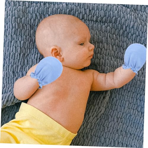 BESPORTBLE 3-Piece Set Newborn Baby Hat Mittens and Socks for Boys and Girls Soft Cotton Beanie Warm Gloves and Cozy Socks for Infant Use2
