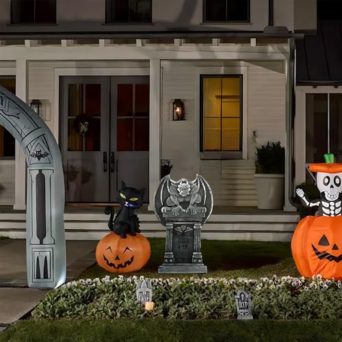 Amscan Pc Gargoyle Tombstone-1 pz, Colore