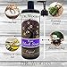 Dr. Woods Raw Liquid Black Soap with Pump, Body Wash for Men and Women, Gentle Exfoliant, Natural Cleanser for Face, Hands, and Body - 32 Fl Oz