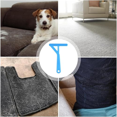 Hundehaar Entferner - Tragbarer Teppichschaber - Multifunktions-Fusselbürste, Doppelseitiger Haarentferner Für Tierbetten, Kleidung, Teppich & Flokati