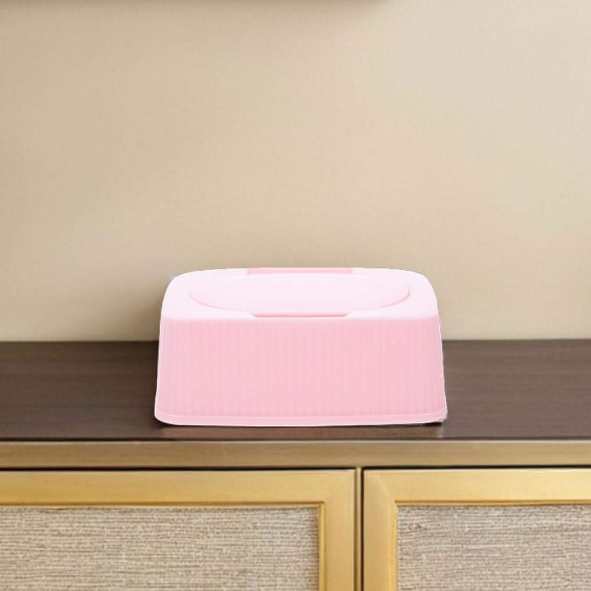 4pcs Diaper Wipe Holder Portable Compact Wet Wipes Storage Box Dustproof Dispenser for Home