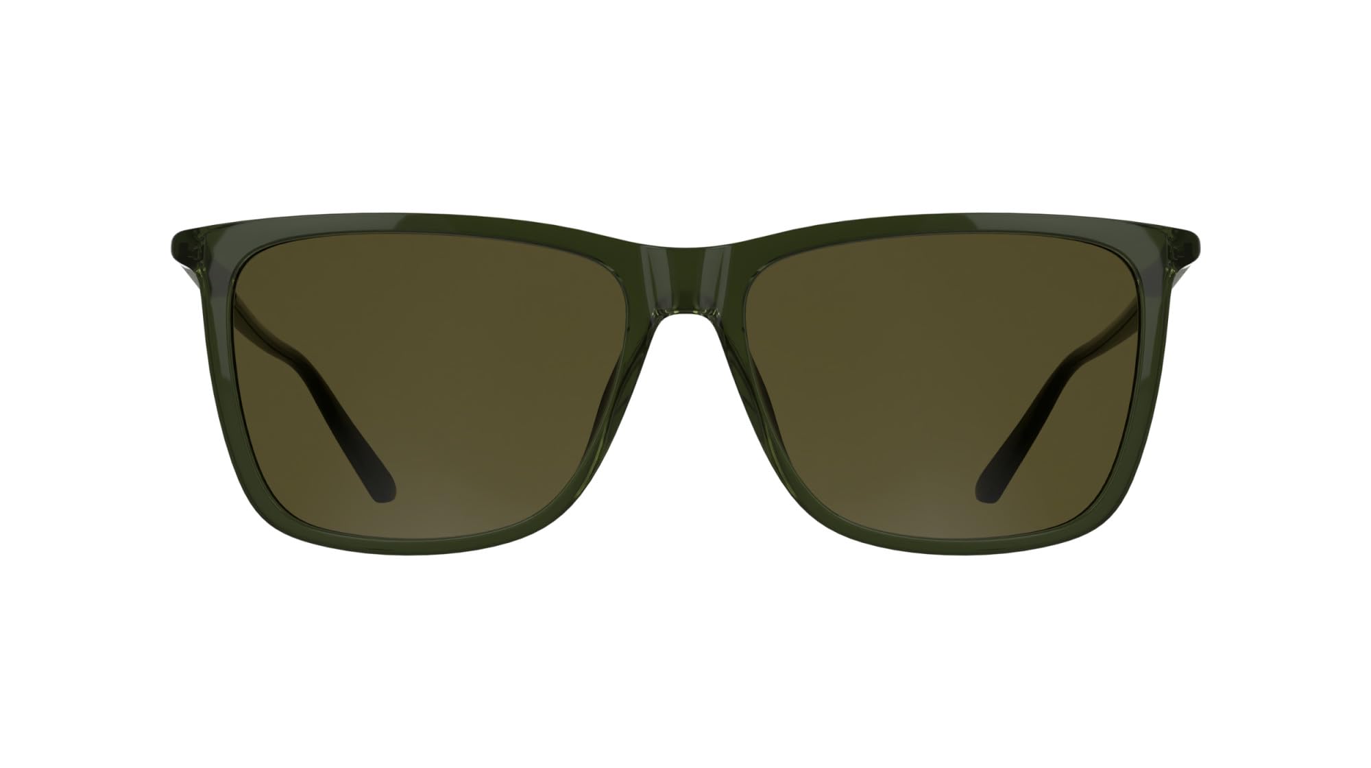 Calvin Klein Men's Sunglasses CK26500S - Transparent Green with Solid Brown Lens