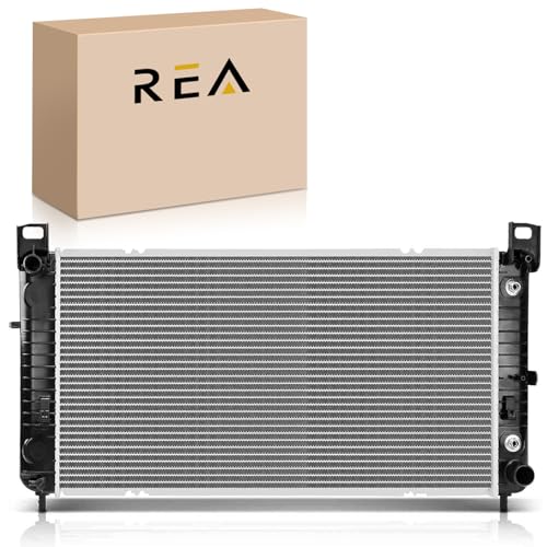 Image of 34 inch 2423 Engine Coolant Radiator with Transmission Oil Cooler For Chevy Silverado 1500 5.3L 99-13,Tahoe 5.3L 2000-2014,Silverado 1500 4.8L 1999-2013,GMC Sierra 1500 5.3L 1999-2013 & More No EOC