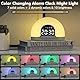Te-Rich Lichtwecker für Tiefschläfer, Tageslichtwecker mit Sonnenaufgang Sonnenuntergang Simulation, Wake Up Light mit 2 Weckers, 10 Helligkeit Nachttischlampe für Schlafzimmer, Coole Geschenke