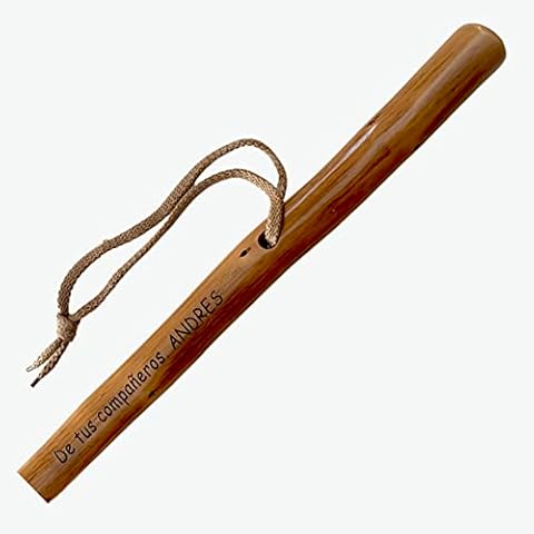 Bastón de Senderismo Personalizado, Madera Natural 128cm Cover