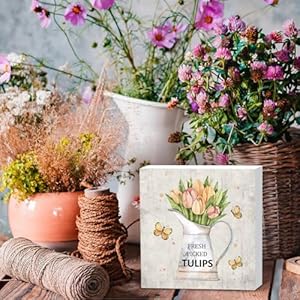 Farmhousespringwoodensignspringwoodsigndeskdecorrusticfreshpickedtulipswoodenboxsignspringdecorationsforhomefarmhouseshelftabledecor Urban Country Home Decor Farmhouse spring wooden signspring wood sign desk decorrustic fresh picked tulips wooden box signspring decorations for home farmhouse shelf table decor urban country home decor