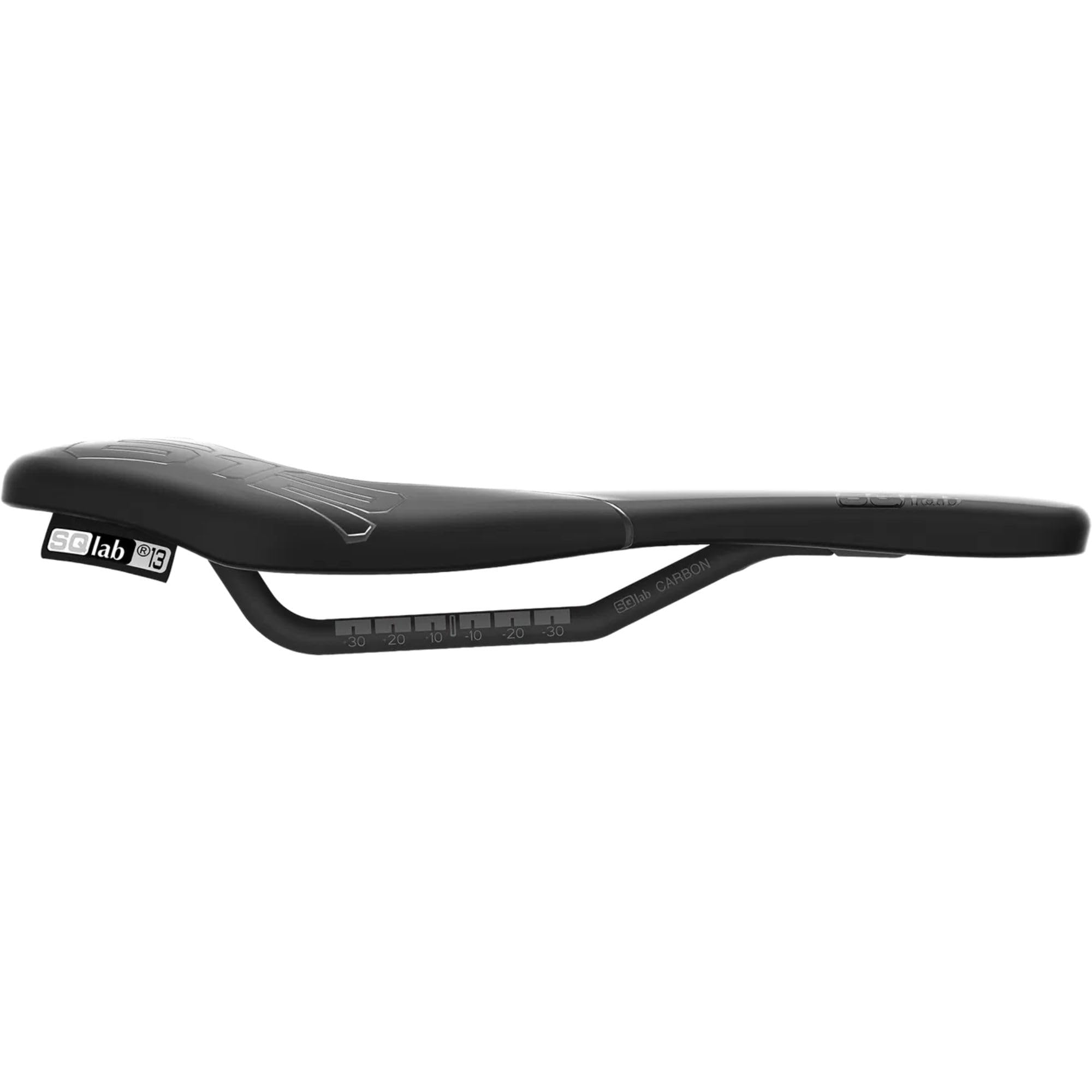 612 Ergowave Carbon, Road & MTB Race siodełko rowerowe SQlab, czarne, 14 cm
