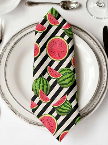 Servilletas de tela Watermelon set x4 50.5x50.5 cm miniatura 2