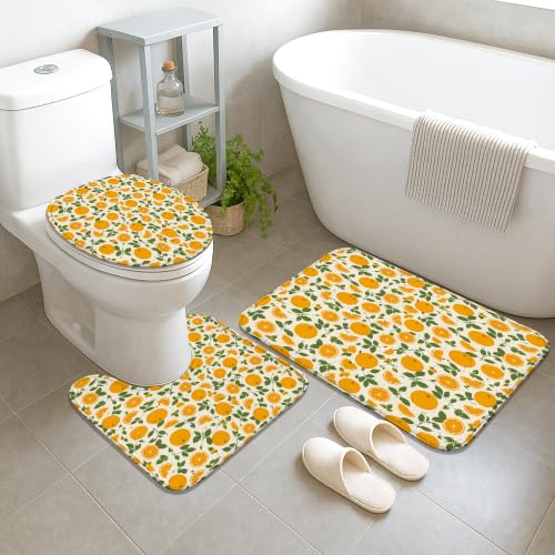 Rideau de douche 183 x 183 cm feuilles tropicales avec tapis et crochets