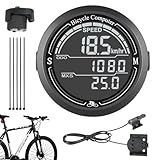 Large and Clear LCD Screen: Features a high-contrast easy-to-read display that visible in daylight or low light making it simple to check stats without interrupting your ride or taking your eyes off the road