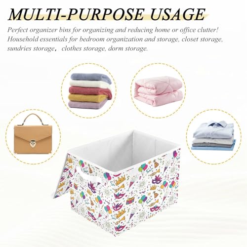 Panier de rangement pliable en tissu de qualité supérieure - 8