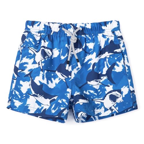 Image of SURF CUZ Boys Swim Trunks Toddler Swim Shorts UPF 50+ Bathing Suit for Boy Swimsuit Quick Dry Mesh Beach Boardshorts Swimwear