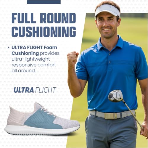 Image of Skechers Men's Max 2 Rover Relaxed Fit Slip-in Golf Shoe
