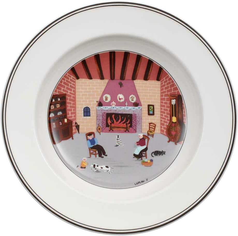 Villeroy & Boch Design Naif 1023372706 EKM Living - Juego de Platos hondos (6 Unidades, Acero Inoxidable)