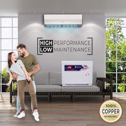 Image of SPINXX BLUELAND STABILIZER 4KVA 170V-280V Copper Wounded for 1 AC (Sutabile for 1 TON to 1.5 TON AC) Best for Inverter AC, Split AC or Windows AC