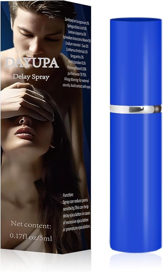 DAYUPA-Enhancers-Delay Sprayer for Long Last Men-Clinically Proven to Help Men Last Longer in Bed-delay Spray-0.17 FL OZ 44