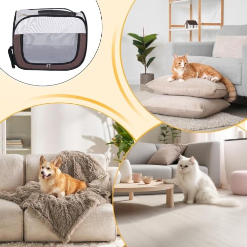 Jaula de secado para gatos con herramienta de accesorios de aseo portátil 4