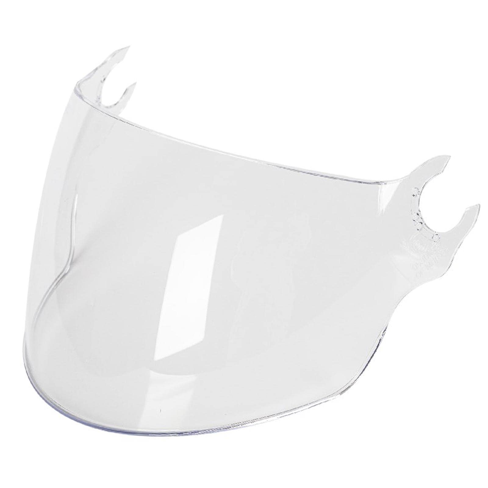 LS2 OF562 Lente de Reemplazo de Visera de Casco Moto Antiniebla y Antiarañazos, Cromo Plateado, Accesorios para Motocicleta - Transparente