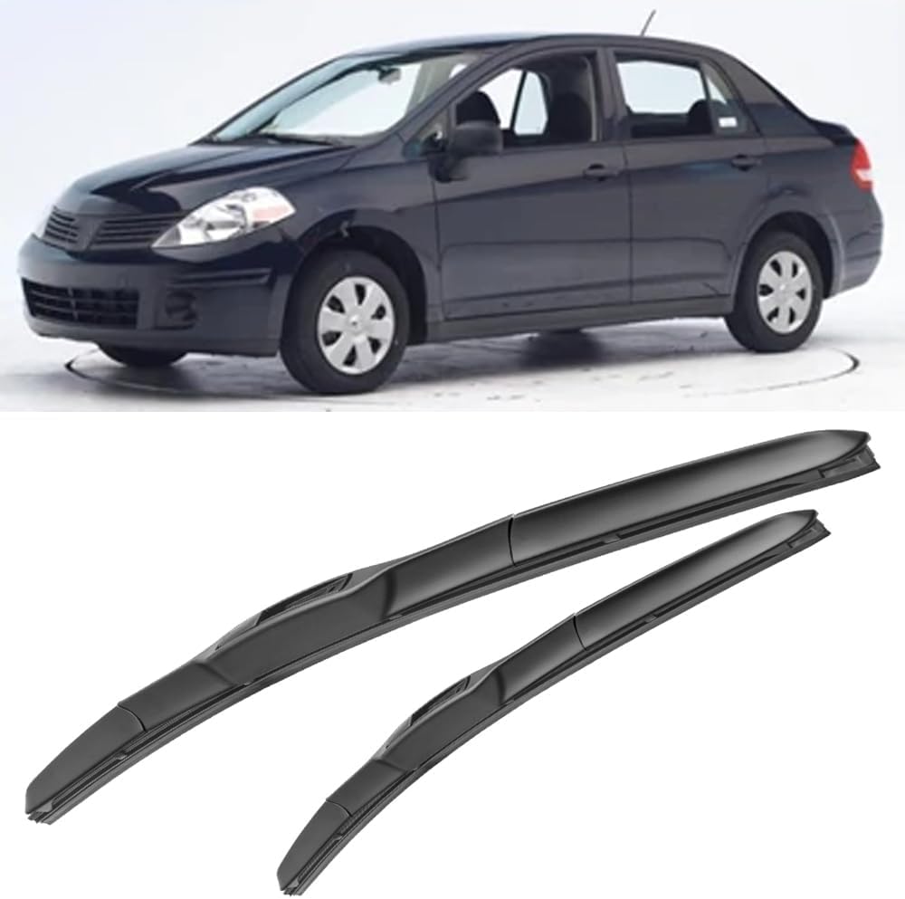 Essuie glace avant Nissan Versa 2007-2012 pour rouler sous la pluie