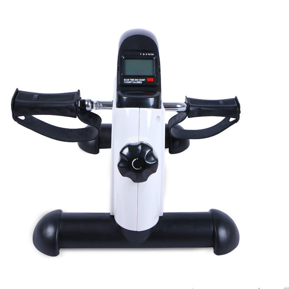 SXSLTSA Electric Mini Training Machine Bike Portable Pedal Exerciser Leg Fitness Cardio Workout Training Rehabilitation